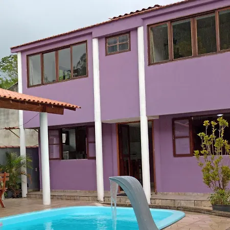Casa Roxa Com Piscina Em Condominio Paraty Exterior photo